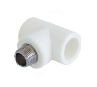 Тройник комбинированный Kalde 32х1/2" НР с наружной резьбой полипропиленовый 3222-tmo-320b32