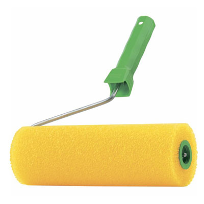 Валик СИБРТЕХ Структурный гладкий 240 мм поролоновый с ручкой