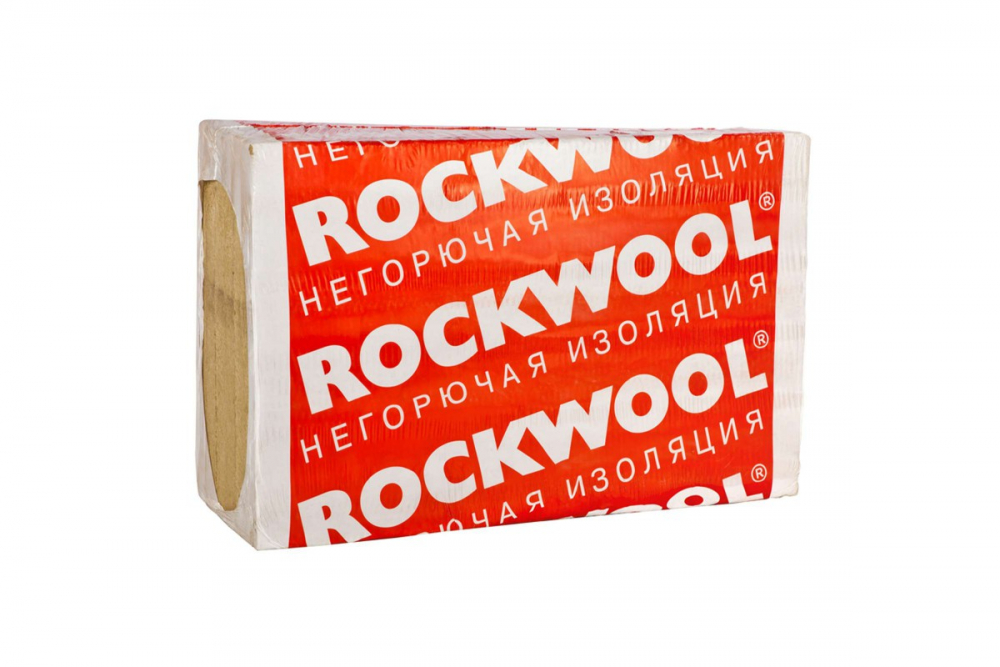 Утеплитель Rockwool Фасад Баттс Экстра 1000х600х50мм (2,4м2) (0,12м3) плот.130кг/м3