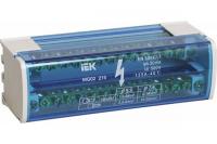 Шина на DIN-рейку в корпусе (кросс-модуль) ШНК 2х15 L+PEN IEK