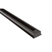 Шинопровод для трековых светильников наруж 2м черный