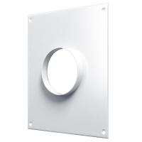 Фланец пвх с площадкой D100 мм