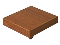 Подоконник  Дуб золотой (ПВХ) 0,35х 1м