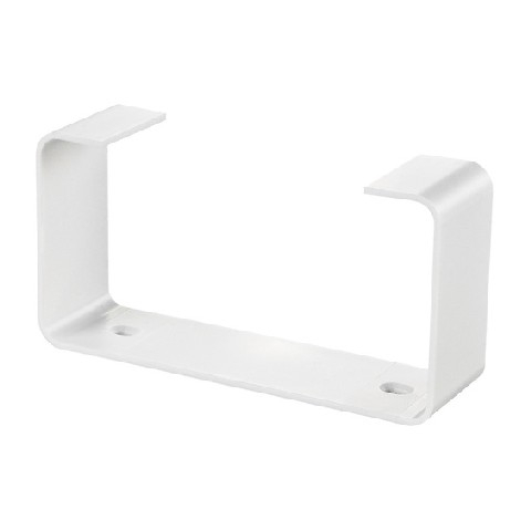 Держатель пвх прямоугольный 55х110 мм плоских каналов