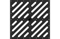 Решетка водоприемная Gidrolica Point PB 28,5.28,5 чугунная щелевая кл. С250