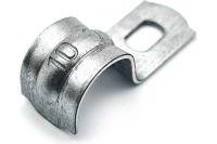 Скоба крепежная однолапковая СМО d10-11мм металл