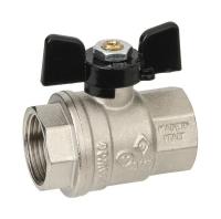 Кран шаровый Bugatti Oregon 302 3/4” ВР/ВР полнопроходной ручка-бабочка