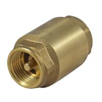 Обратный клапан пружинный, муфтовый, с металлическим седлом, 1