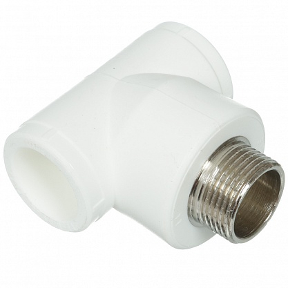 Тройник с переходом на наружную резьбу ∅25х1/2