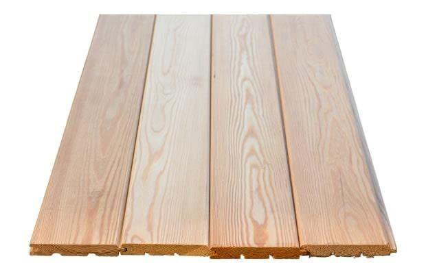 Вагонка штиль, лиственница, сорт А, 14х140х2500 мм