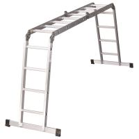 Лестница трансформер алюминиевая 4х4