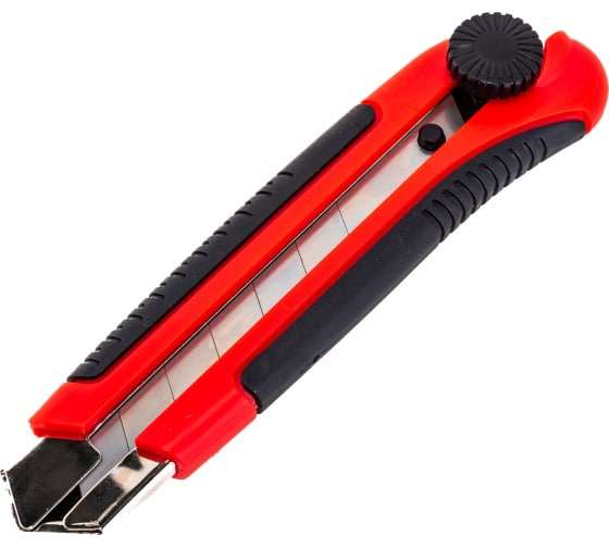 Нож с выдвижным лезвием 25 мм MATRIX