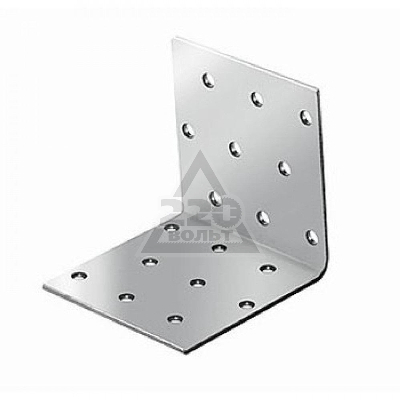 Крепежный уголок равносторонний 80х80х80мм цена за 1шт