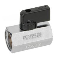 Кран шаровой мини Bugatti Kansas 800 1/2" ВР/ВР ручка-флажок 08000015