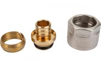 Фитинги компрессионные для труб PE-X 20х2,8х3/4″ STOUT