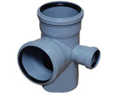 Крестовина 110-110-110-50-90* правая для канализации