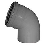 Отвод ф110 45* для канализации