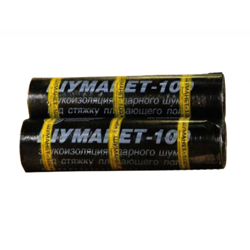 Шуманет-100Комби 1х10м, 5мм Звуко-гидроизоляционный 