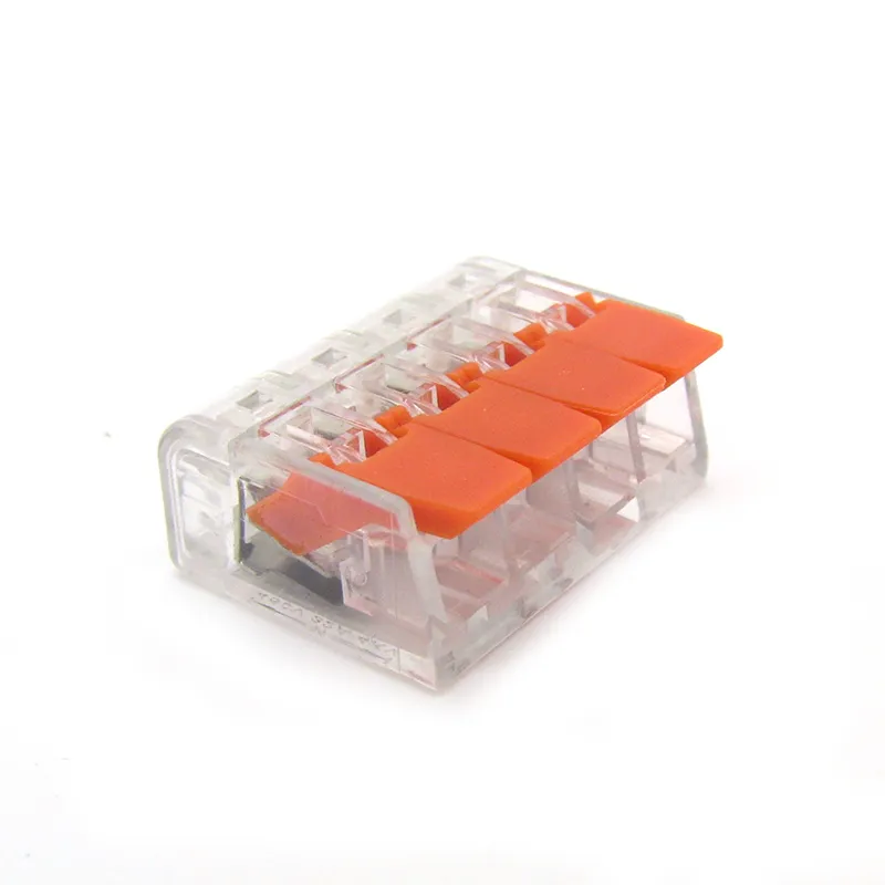 Клеммник 4 контакта Wago 221-414 (0,08х4мм)