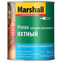 MARSHALL PROTEX лак яхтный полу матовый 0.75л