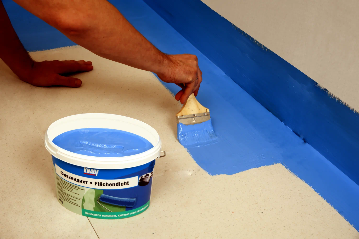 Гидроизоляционная мастика Кнауф (Knauf) Флэхендихт 5кг