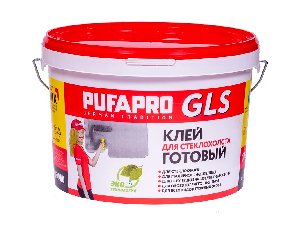 Клей для стеклообоев Пуфас Pufas Glutolin GLS 10 кг