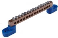 Шина нулевая с лапками 14 контактов