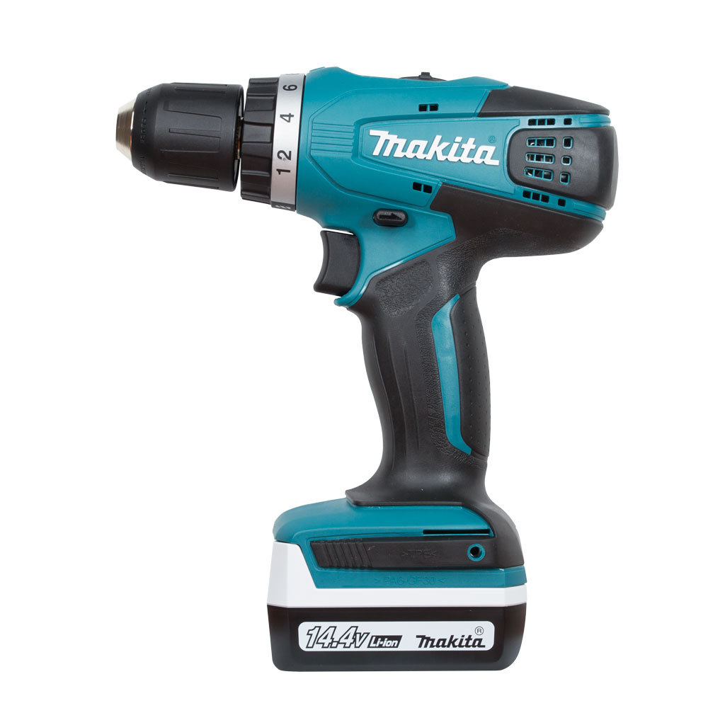 Дрель шуруповёрт аккумуляторная MAKITA DF347DWEX8 14.4 Вт Li-ion 1.5 А