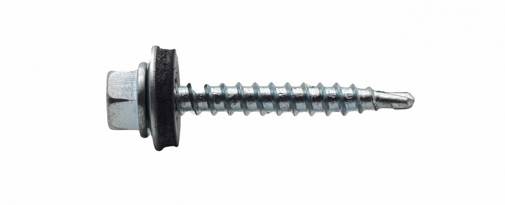 Саморезы кровельные 5,5х25 сверло цинк