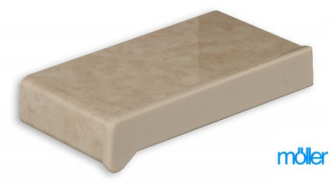 Подоконник "Muller" Крем брюле глянец 0.25.х1м.