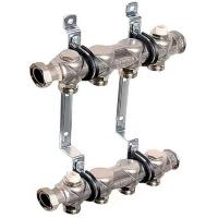 Коллекторная группа Elsen EMi01 1"х3/4", 9 контуров из нерж. стали для радиаторного отопления