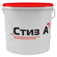 Герметик акриловый паропроницаемый наружный Сазиласт Стиз А белый 7 кг