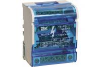 Шина на DIN-рейку в корпусе (кросс-модуль) ШНК 4х7 3L+PEN IEK