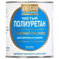 PETRI спец лак полиуретановый по бетону камню глянцевый 3,8л.