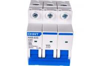 Выключатель автоматический модульный 3п C 20А 4,5кА NXB-63S CHINT