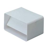 Соединитель пвх плоских каналов с обратным клапаном 55х110 мм