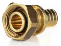 Переходник Elsen 20x3/4" «Евроконус» с накидной гайкой латунь (EFA13.20-34BEK)