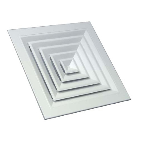 Решетка потолочный 4VA 595х595 алюминиевая
