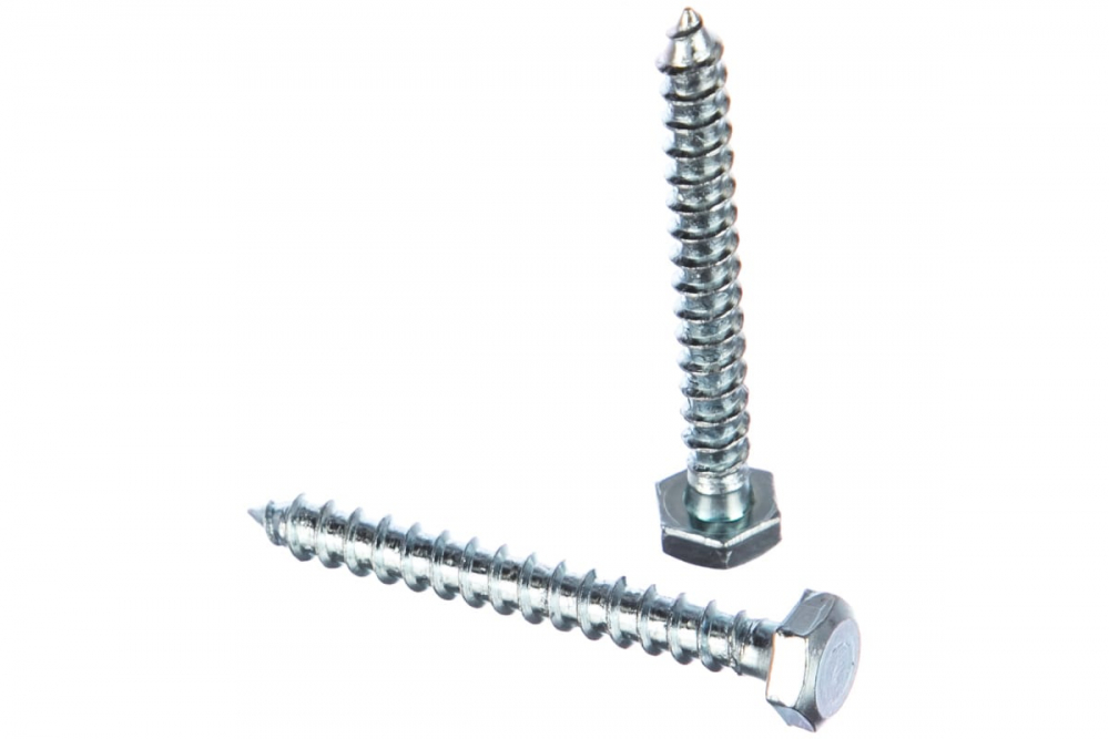 Шуруп глухарь 6х50мм для крепления деревянных лаг и реек 