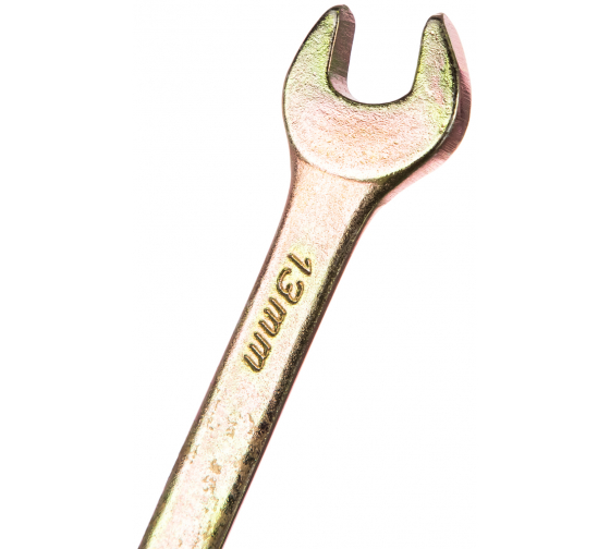 Ключ комбинированный, 13 мм, желтый цинк СИБРТЕХ