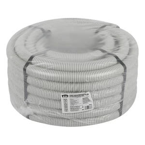 Гофра 32 мм ПВХ серая