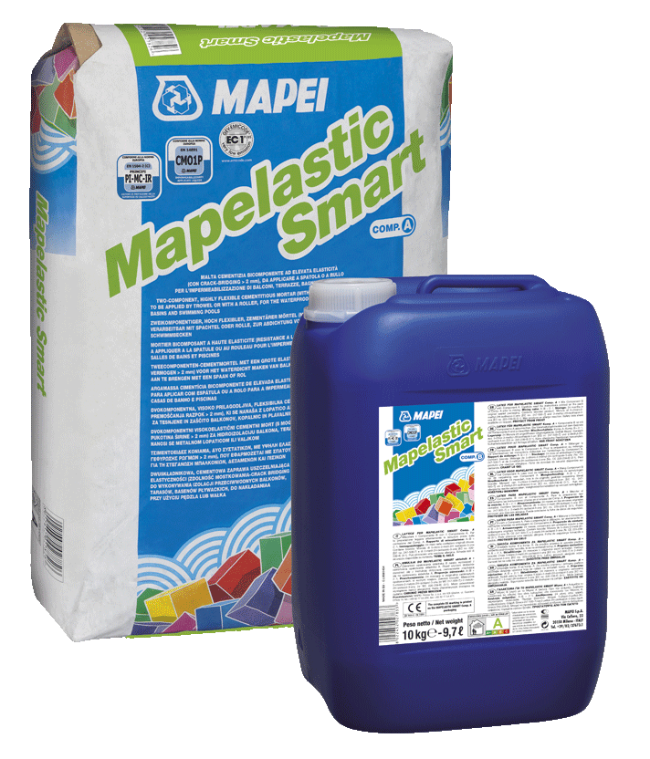 Гидроизоляция Mapelastik 24кг./8л. двухкомпонентная 