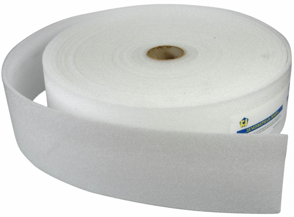 Лента демпферная 8х100мм длина 20м