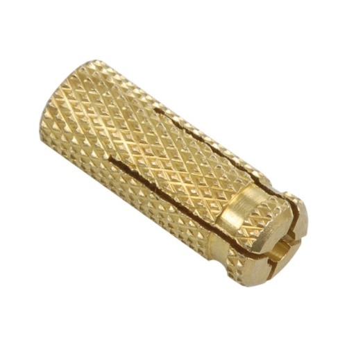 Анкер латунный, цанга, забиваемый М8/10х28