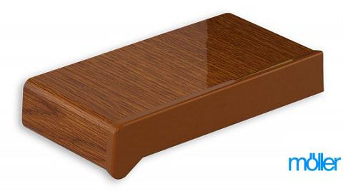 Подоконник "Muller" Золотой дуб глянец 0.3.х1м.