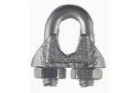 Дугообразный зажим троса 14мм DIN741