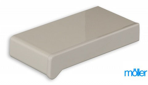 Подоконник "Muller" Белый глянец 0.4.х1м.