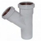 Тройник Ф40-40-45* для канализации