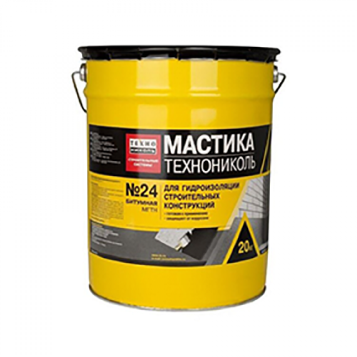Мастика гидроизоляционная ТехноНИКОЛЬ №24 20кг (МГТН) 
