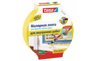 Скотч малярный 25мм*25м tesa желтая